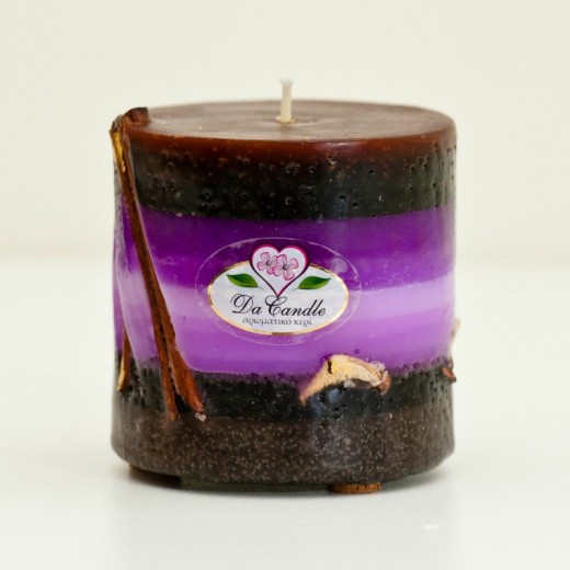 Αρωματικό κερί - Με ξύλα κανέλας