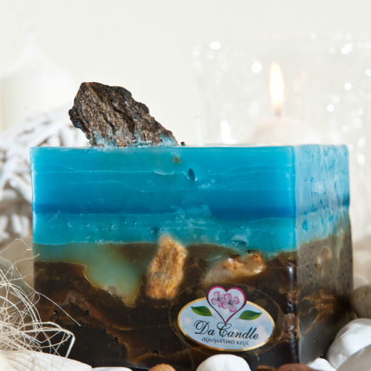 Αρωματικό κερί - Με Βότσαλα