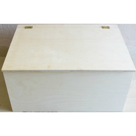 Ξύλινο Κουτί Βάπτισης - Αστόλιστο