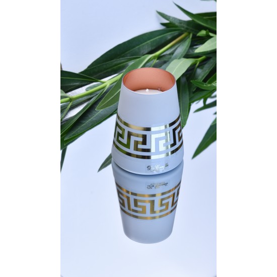 ΑΡΩΜΑΤΙΚΟ ΚΕΡΙ ΣΟΓΙΑΣ ΣΕ ΚΡΥΣΤΑΛΛΙΝΟ ΠΟΤΗΡΙ  250gr.